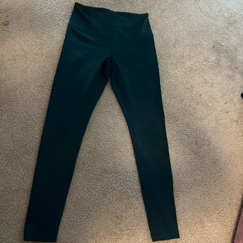 Emerald green Zella leggings size medium